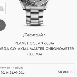 100% Authentic Omega Watch